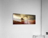 Crimson Harvest – Barn and Landscape Print Acrylic Print