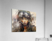 Field Ready – Modern Military Portrait Print Acrylic Print