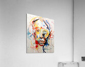 Rejection – Abstract Face Print Acrylic Print