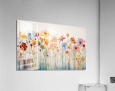 Audacious – Abstract Floral Print Acrylic Print