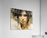 SUS – Suspicion in Dripping Paint Print Acrylic Print