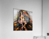 Chromatic Strokes – Abstract Color Field Art Print Acrylic Print