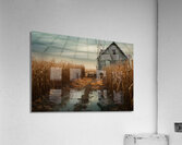 Forgotten – Rustic Autumn Path Landscape Art Print Impression acrylique