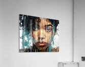 Paranoid – Pop Surreal Portrait Art Print Acrylic Print