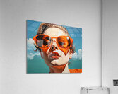 Dissociation - Pop Surreal Portrait Art Prints Acrylic Print