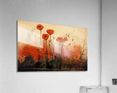 Joy - Whimsical Pop Portrait Art Prints Acrylic Print