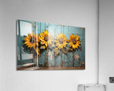 Tournesol - French Sunflower Art Prints Acrylic Print