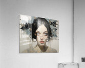 Schizoaffective Disorder – Pop Surreal Portrait Art Print Acrylic Print