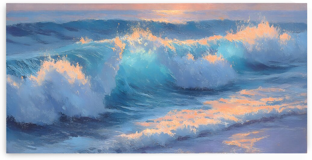 Shorebreak – Pacific Ocean Print by Savage Art Prints