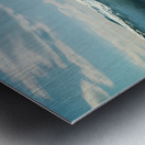 Beach – Modern Seascape Art Print Metal print