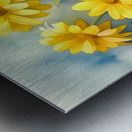 Golden Blooms – A Watercolor Celebration - Sunflower Watercolor Art Prints Metal print