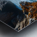 And the Sea Roared - Dramatic Ocean Wave Art Prints Metal print