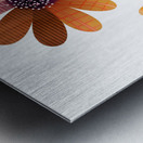 Plaid Botanica 17 - Contemporary Floral Pattern Art Prints Metal print