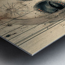 La Guardiana Del Camposanto - The Graveyard Guardian - Dia de los Muertos Art Prints Metal print