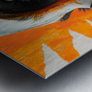 Hija Del Sol Azteca - Daughter Of The Aztec Sun - Dia de los Muertos Art Prints Metal print