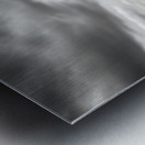 Hope In Contrast - Minimal Sunflower Art Prints Impression metal