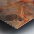 Hi No Kehai 火の気配 - Presence Of Fire - Japanese Abstract Art Prints Metal print