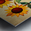 Hold The Line - Sunflower Row Art Prints Metal print