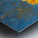 Ciel Baigne De Soleil - Sun-Kissed Sky - Sunflower Portrait Art Prints Metal print