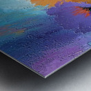 Floraison Au Crepuscule - Twilight Bloom - Contemporary Floral Art Prints Metal print