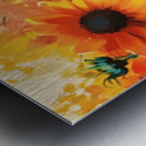 Petales En Feu - Petals On Fire - Wildflower Field Art Prints Metal print