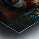 I See Therefore You Are - Surreal Eye Portrait Art Prints Impression metal