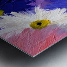 Palette En Fleurs - Palette In Bloom - Abstract Floral Art Prints Impression metal