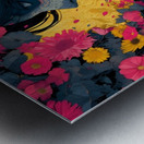 Jardin De Los Recuerdos - Garden Of Memories - Dia de los Muertos Floral Art Prints Metal print