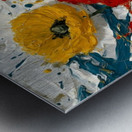 Fleurs En Mouvement - Flowers In Motion - Dynamic Floral Art Prints Metal print