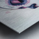 El Silencio De Los Muertos Bellos - The Silence Of The Beautiful Dead - Dia De Los Muertos Art Prints Metal print