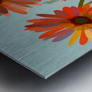 Champs De Lumiere - Fields Of Light - Modern Floral Art Prints Metal print