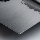 Solitude - Monochrome Landscape Art Prints Metal print