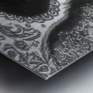 El Eco De La Calavera - The Echo Of The Skull - Pop Skull Art Prints Metal print