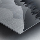 Timber And Time - Monochrome Landscape Art Prints Metal print