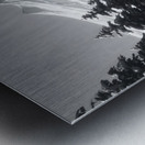 Winter In The Valley - Monochrome Landscape Art Prints Impression metal