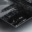 Reflections Of The Wild - Monochrome Landscape Art Prints Metal print