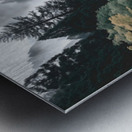 Under The Shroud - Monochrome Landscape Art Prints Metal print