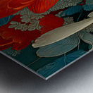 Seijaku No Naka 静寂の中 - In The Stillness - Japanese Koi Art Prints Metal print
