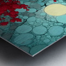 Mangetsu Sakura No Eda 満月桜の枝 - Full Moon Cherry Blossom Branch - Japanese Cherry Blossom Art Prints Metal print