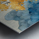 Kin No Ki 金の木 - Tree Of Gold - Japanese Nature Art Prints Metal print