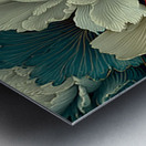 Seishin No Koun 精神の幸運 - Spiritual Good Fortune - Japanese Floral Art Prints Metal print