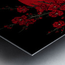 Akai Taiyo 赤い太陽 - Red Sun - Japanese Minimal Art Prints Metal print