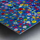 Cosmic Confetti – Vibrant Abstract Art Print Metal print