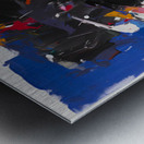 Warpaint Protest – Pop Portrait Art Print Metal print