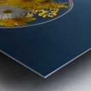 Thoughts in Bloom – Sugar Skull Art Print Metal print