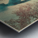 The Lady of Paris – Vintage Fashion Art Print Metal print