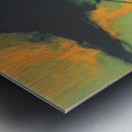 Smoke and Shadows – Vintage Noir Portrait Art Print Metal print