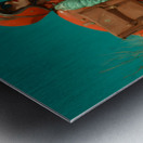 Geared – Vintage Cycling Poster Art Print Impression metal