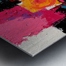 Vibrant Geometric Blocks – Modern Abstract Art Print Metal print