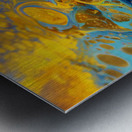 Liquid Groove – Fluid Abstract Art Print Metal print